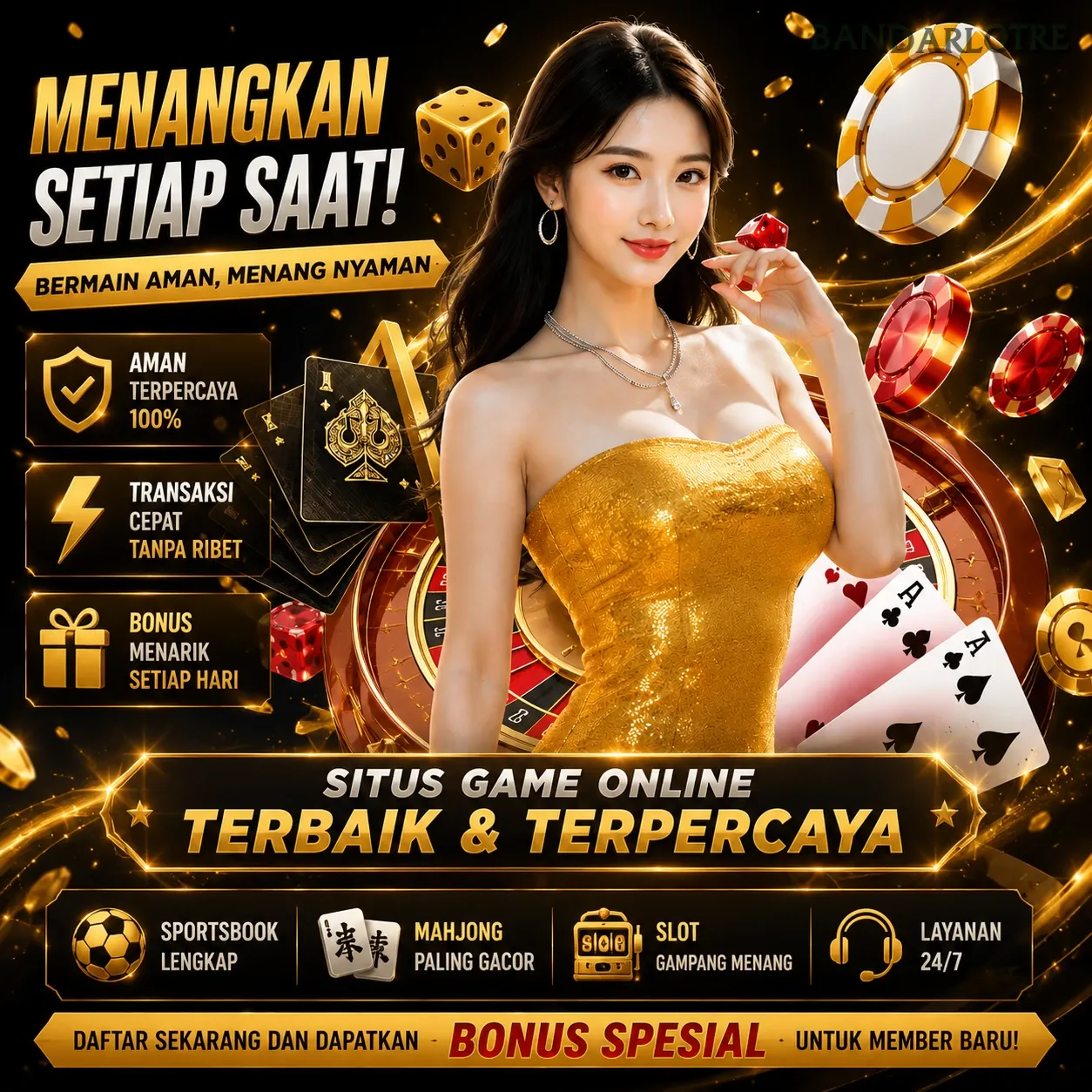 Ikon aplikasi bandarlotre resmi